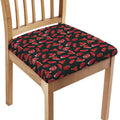 Red Meat Pattern Print Chair Cushion Cover