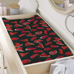 Red Meat Pattern Print Changing Pad Cover