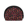 Red Meat Pattern Print Coin Purse