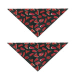 Red Meat Pattern Print Dog Bandana