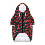 Red Meat Pattern Print Dog Zip Up Hoodie