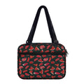 Red Meat Pattern Print Double Strap Bible Bag