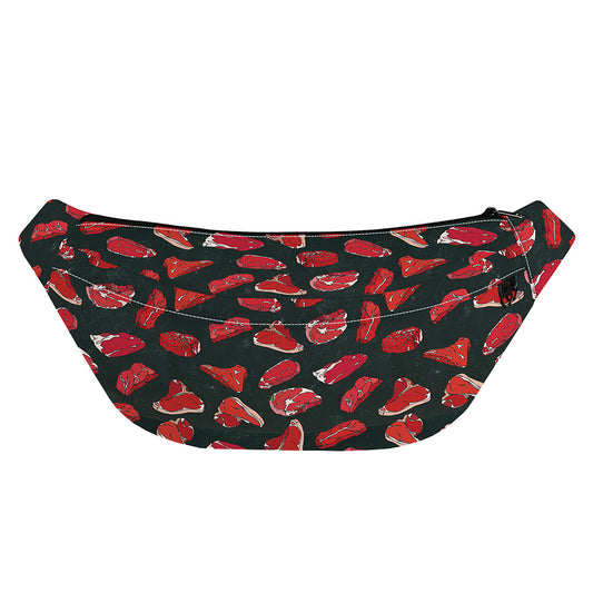 Red Meat Pattern Print Fanny Pack