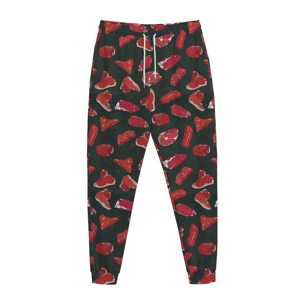 Red Meat Pattern Print Jogger Pants
