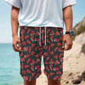 Red Meat Pattern Print Men's Cargo Shorts