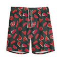Red Meat Pattern Print Men's Athletic Shorts