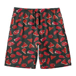 Red Meat Pattern Print Men's Swim Trunks