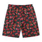 Red Meat Pattern Print Men's Swim Trunks