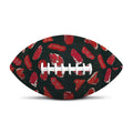 Red Meat Pattern Print Rugby Ball