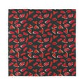 Red Meat Pattern Print Silk Bandana