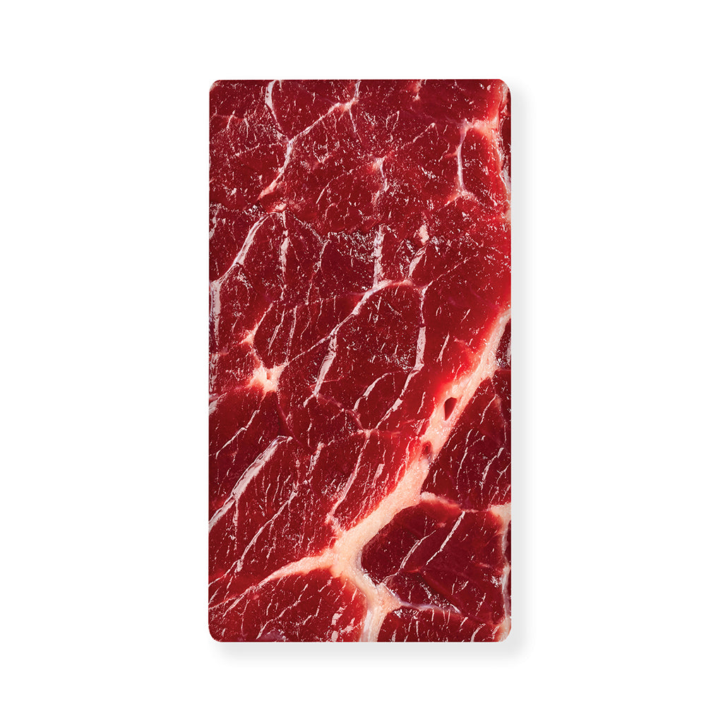 Red Meat Print Baby Crib Sheet