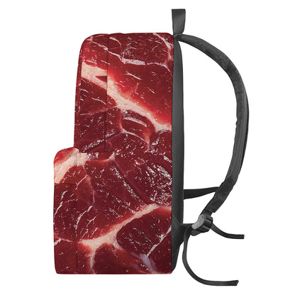 Red Meat Print Backpack