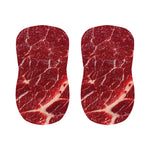 Red Meat Print Bar Stool Covers