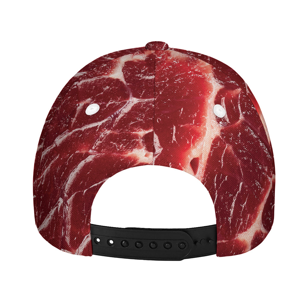 Red Meat Print Baseball Cap