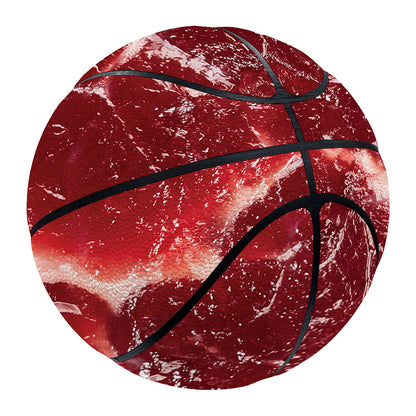 Red Meat Print Basketball