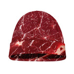 Red Meat Print Beanie