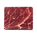 Red Meat Print Bifold Wallet