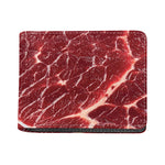 Red Meat Print Bifold Wallet