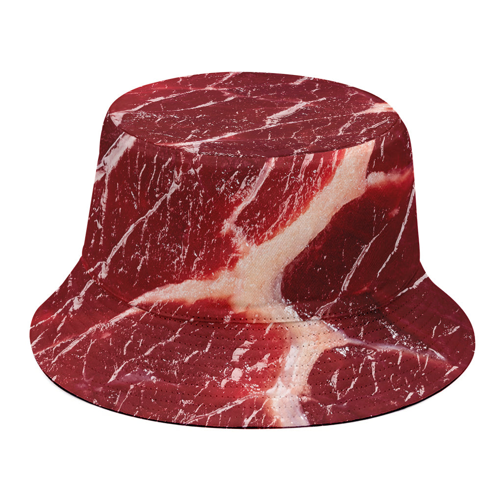 Red Meat Print Bucket Hat