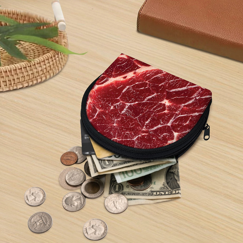Red Meat Print Coin Purse