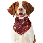 Red Meat Print Dog Bandana