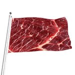 Red Meat Print Flag