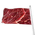 Red Meat Print Flag