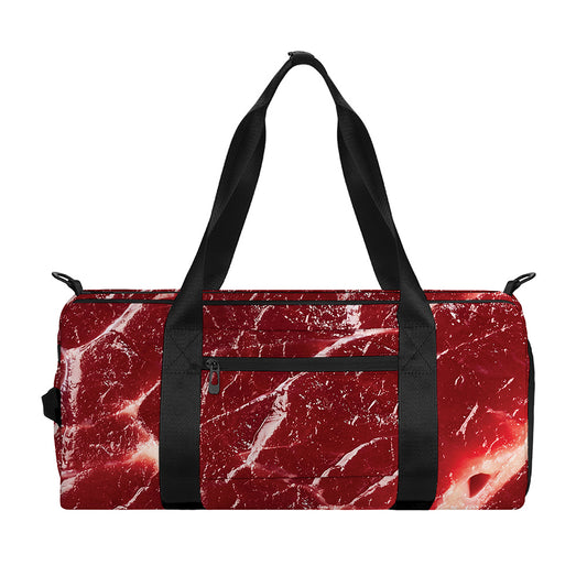 Red Meat Print Gym Bag