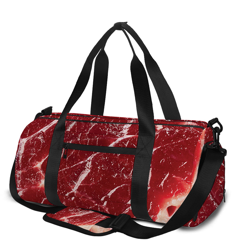 Red Meat Print Gym Bag