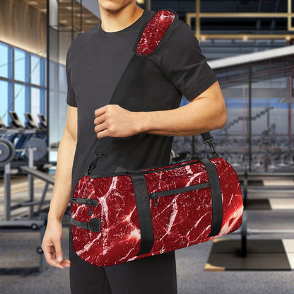 Red Meat Print Gym Bag