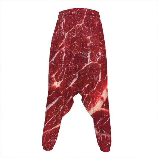 Red Meat Print Hammer Pants