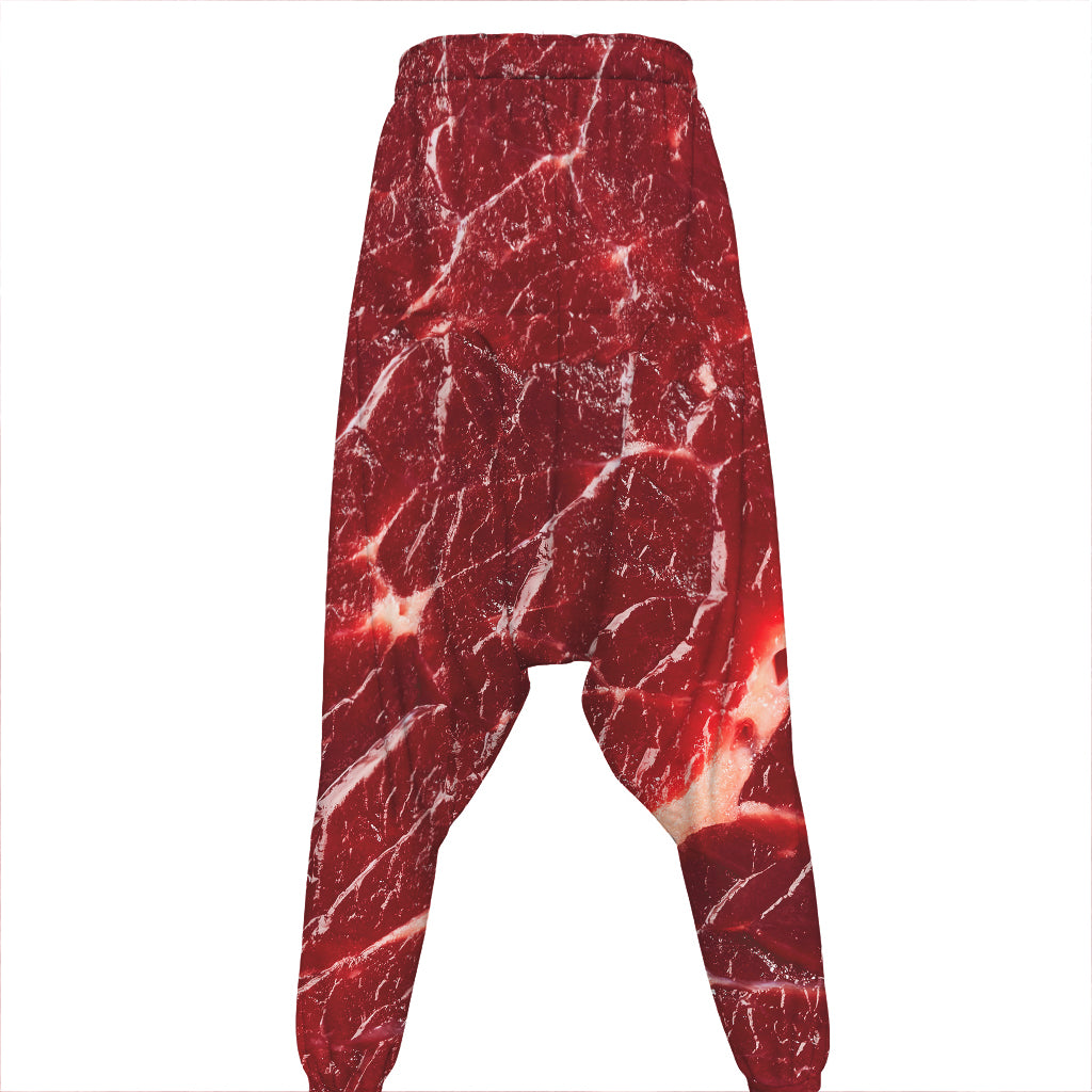 Red Meat Print Hammer Pants