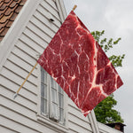 Red Meat Print House Flag
