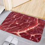 Red Meat Print Indoor Door Mat