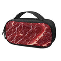 Red Meat Print Portable Cooler Travel Case