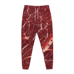 Red Meat Print Jogger Pants