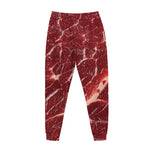 Red Meat Print Jogger Pants