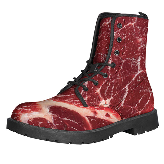 Red Meat Print Backpack