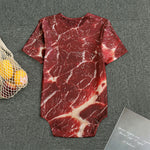 Red Meat Print Men's Bodysuit