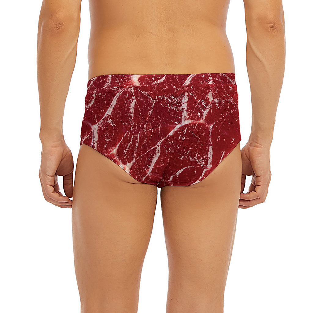 Red Meat Print Men's Briefs
