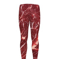 Red Meat Print Men's Leggings
