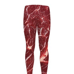 Red Meat Print Men's leggings