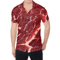 Red Meat Print Men's Shirt