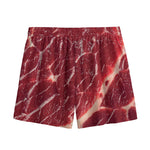 Red Meat Print Mesh Shorts