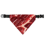 Red Meat Print Over The Collar Dog Bandana
