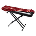 Red Meat Print Piano Keyboard Cover