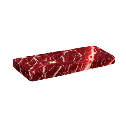 Red Meat Print Piano Keyboard Cover