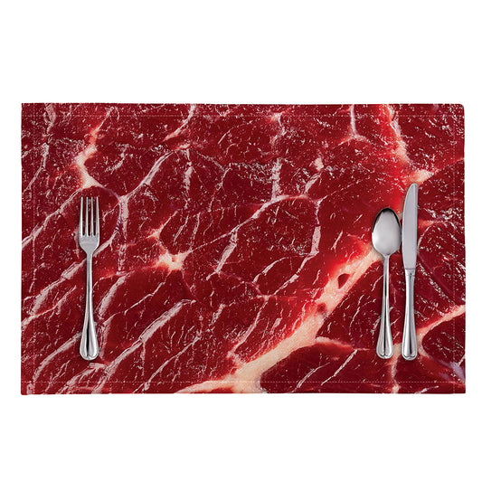 Red Meat Print Placemat
