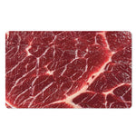 Red Meat Print Polyester Doormat