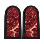 Red Meat Print Skillet Handle Cover